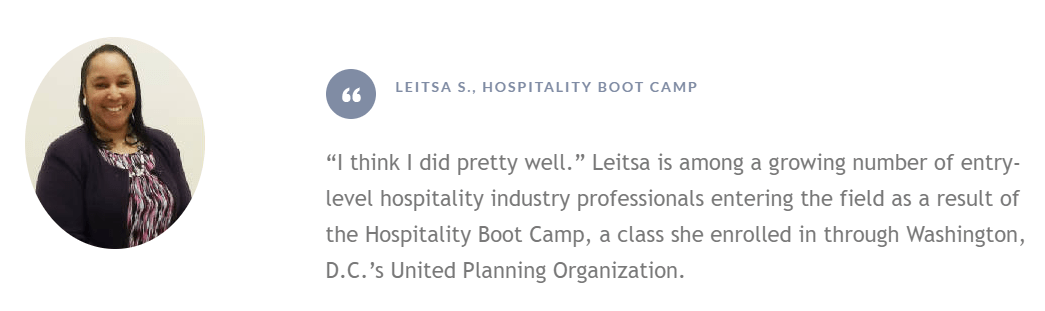 Leitsa Training Success Story